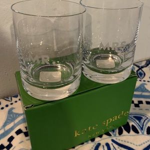 Kate Spade Mr & Mrs Rocks glasses